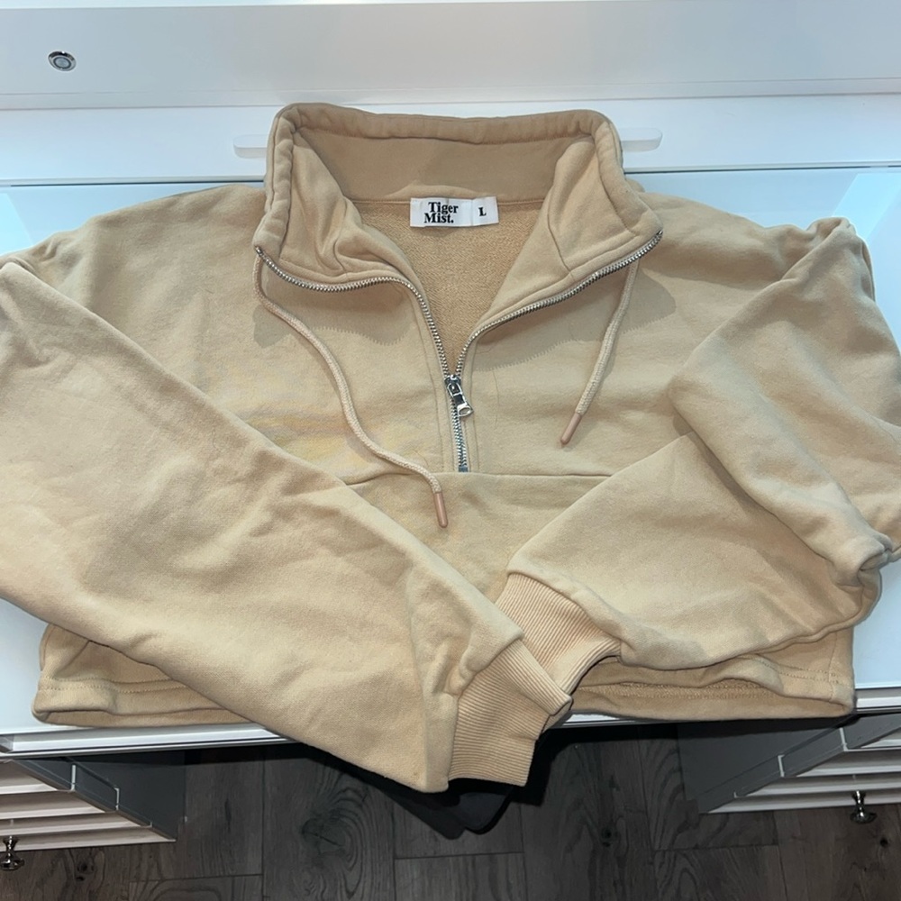 Tiger Mist Half-Zip